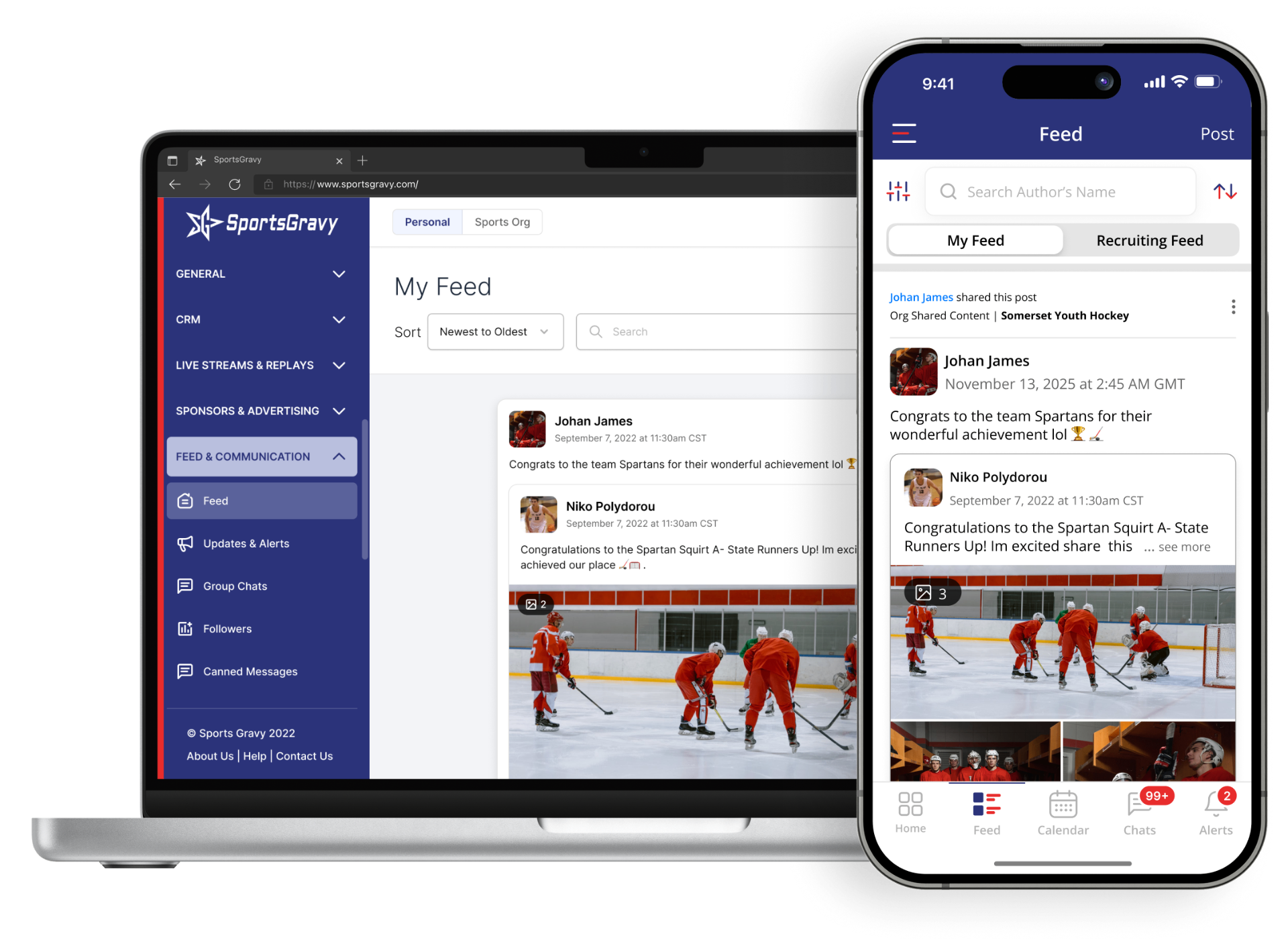 A news feed that's all your org